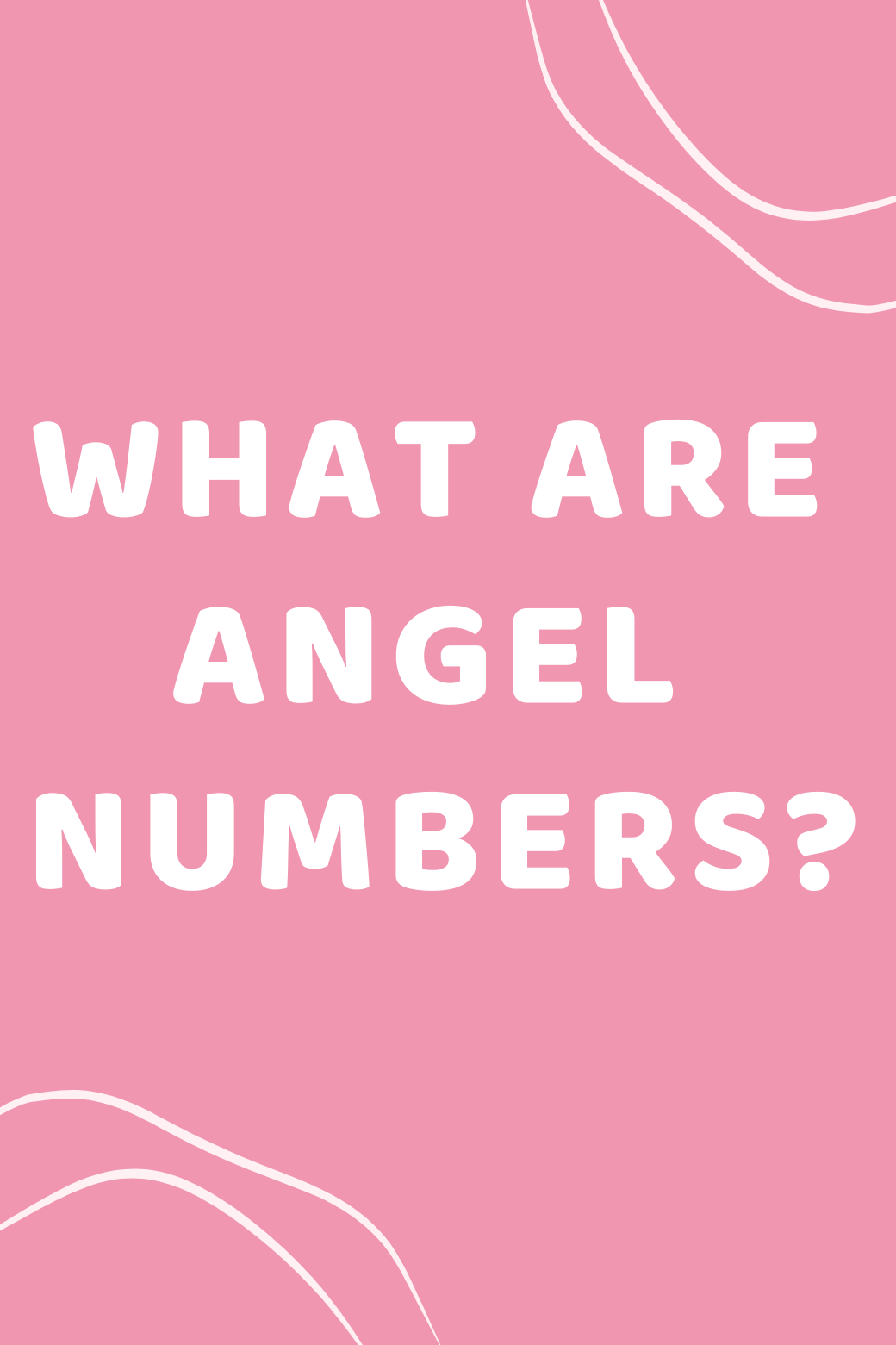 what are angel numbers an explanation in 2024