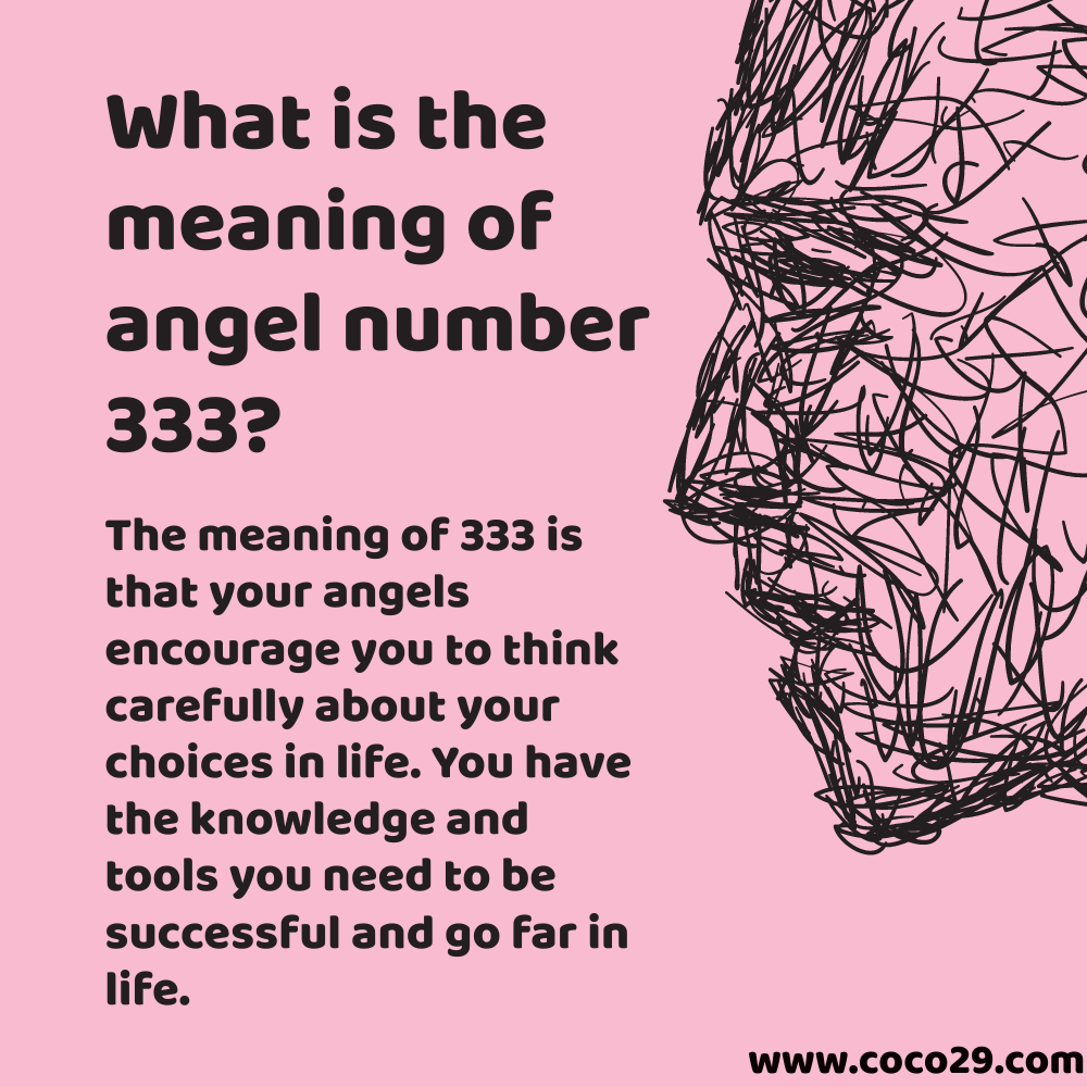what is the meaning of angel number 333
