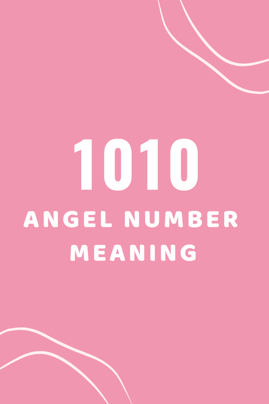 1010 angel number meaning
