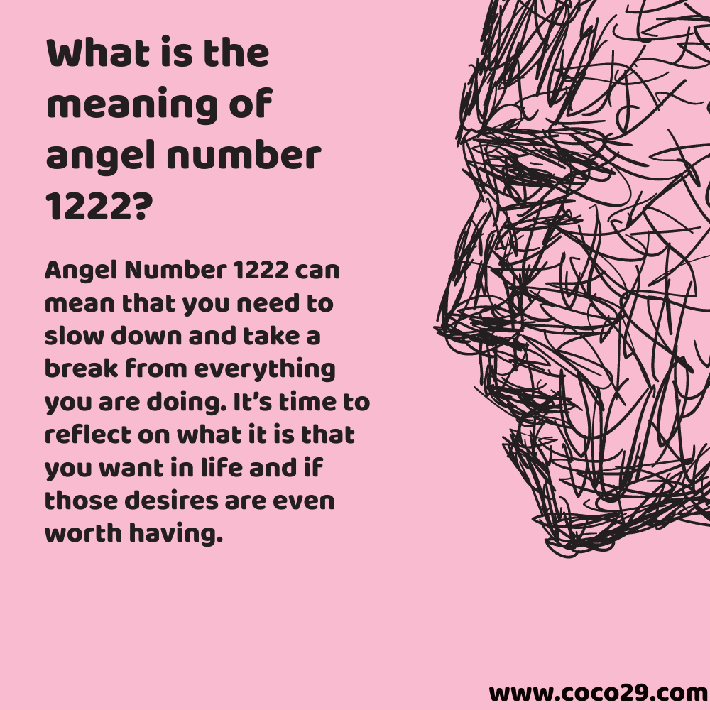 what is the meaning of angel number 1222